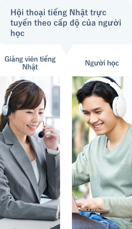 Hội thoại tiếng Nhật trực tuyến theo cấp độ của người học